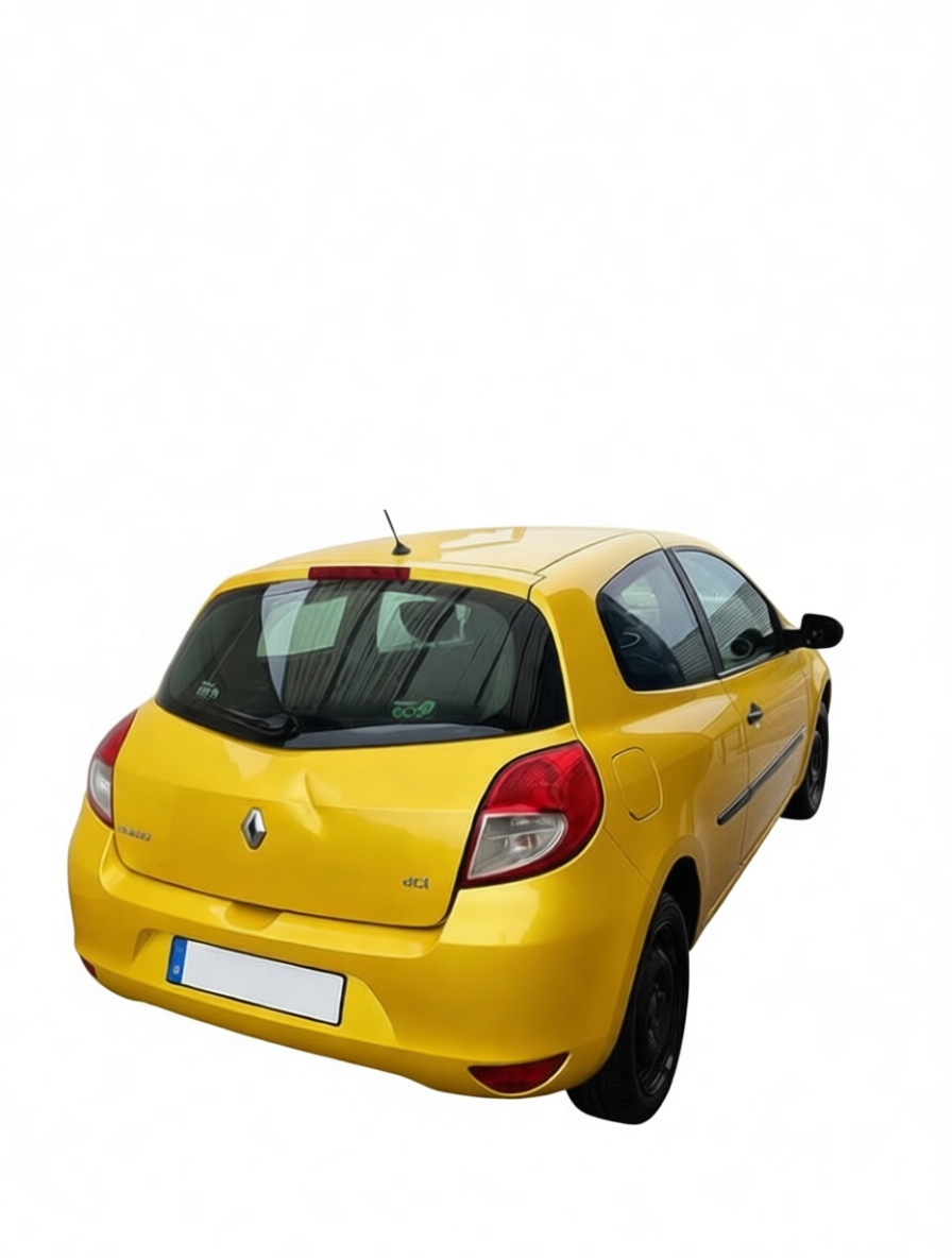 Renault Clio RS with background removed