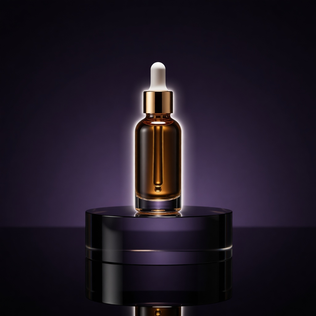 Serum on podium