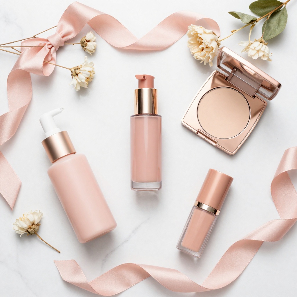 Beauty flat-lay