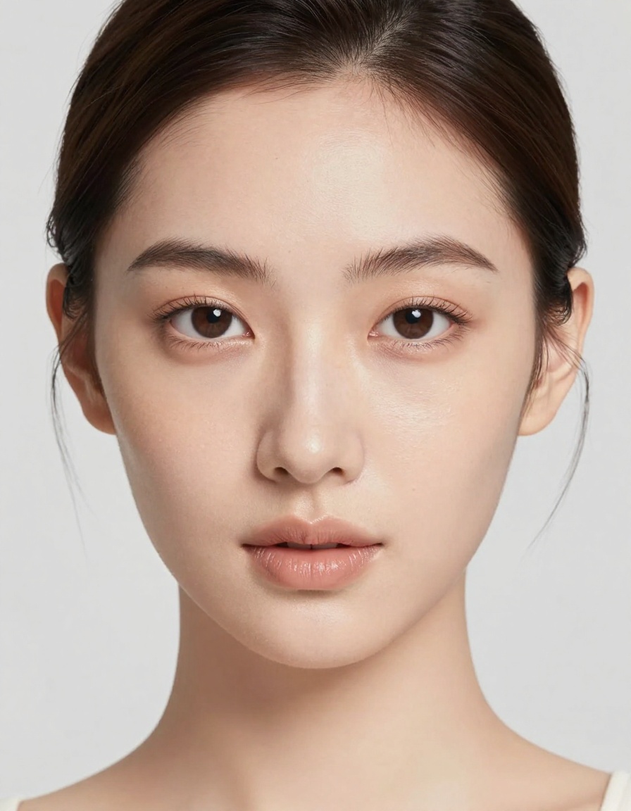 Beauty model, fair skin