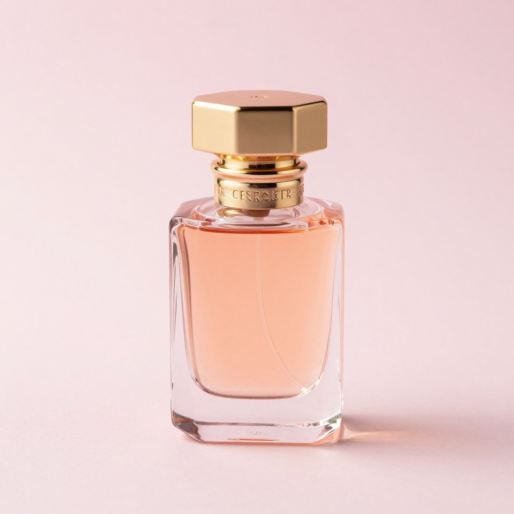 Perfume bottle packshot