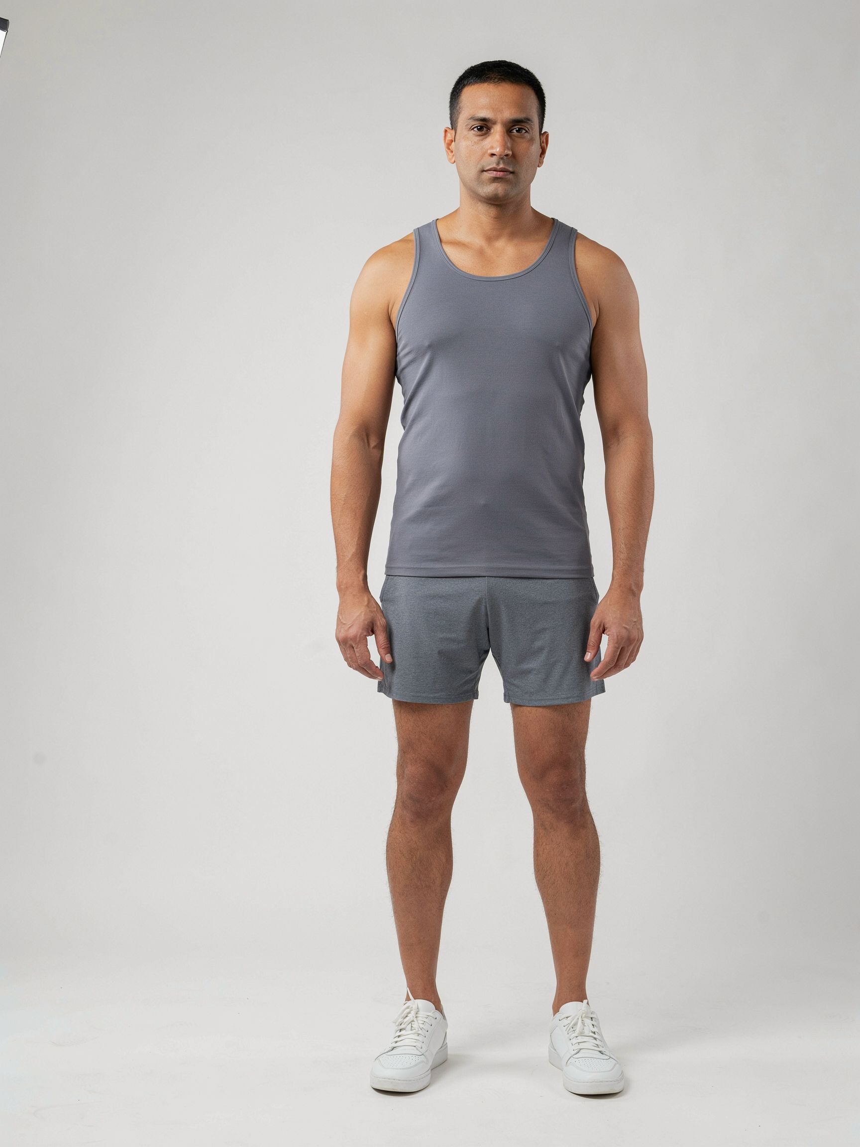 South Asian man, full-length catalog still