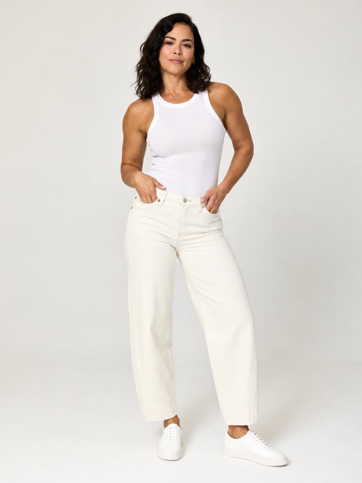 Athletic Latina woman, catalog still