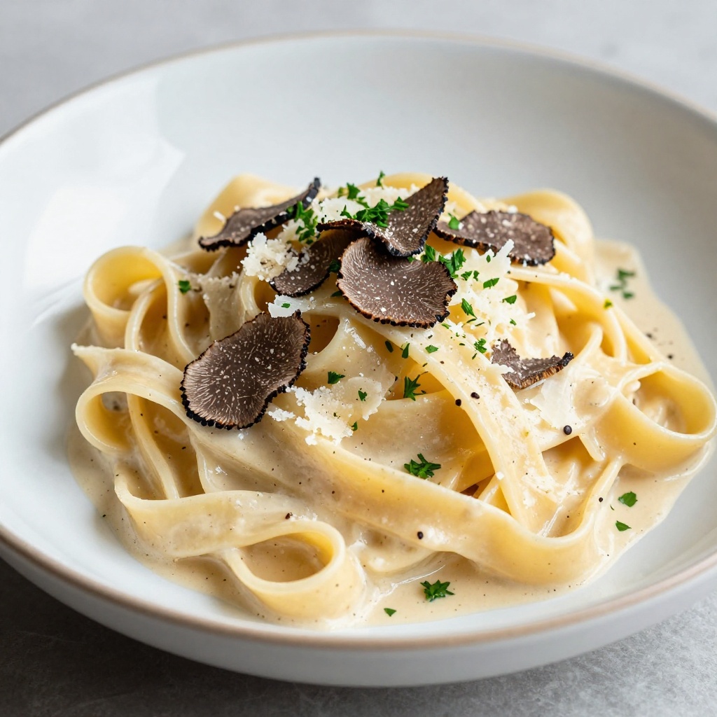 Truffle tagliatelle