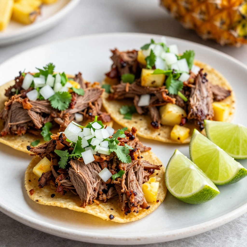 Barbacoa street tacos
