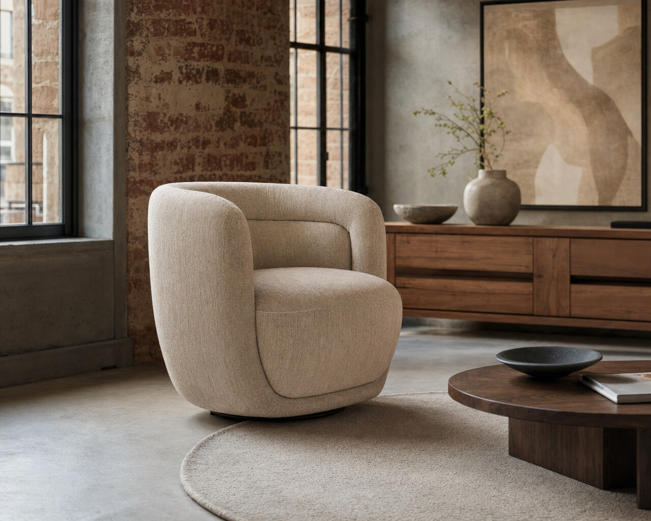 Loft staging
