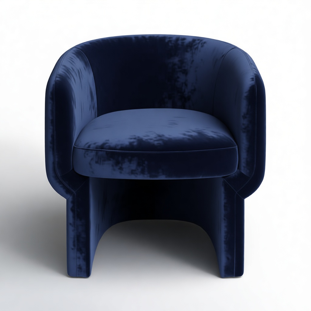 Navy velvet