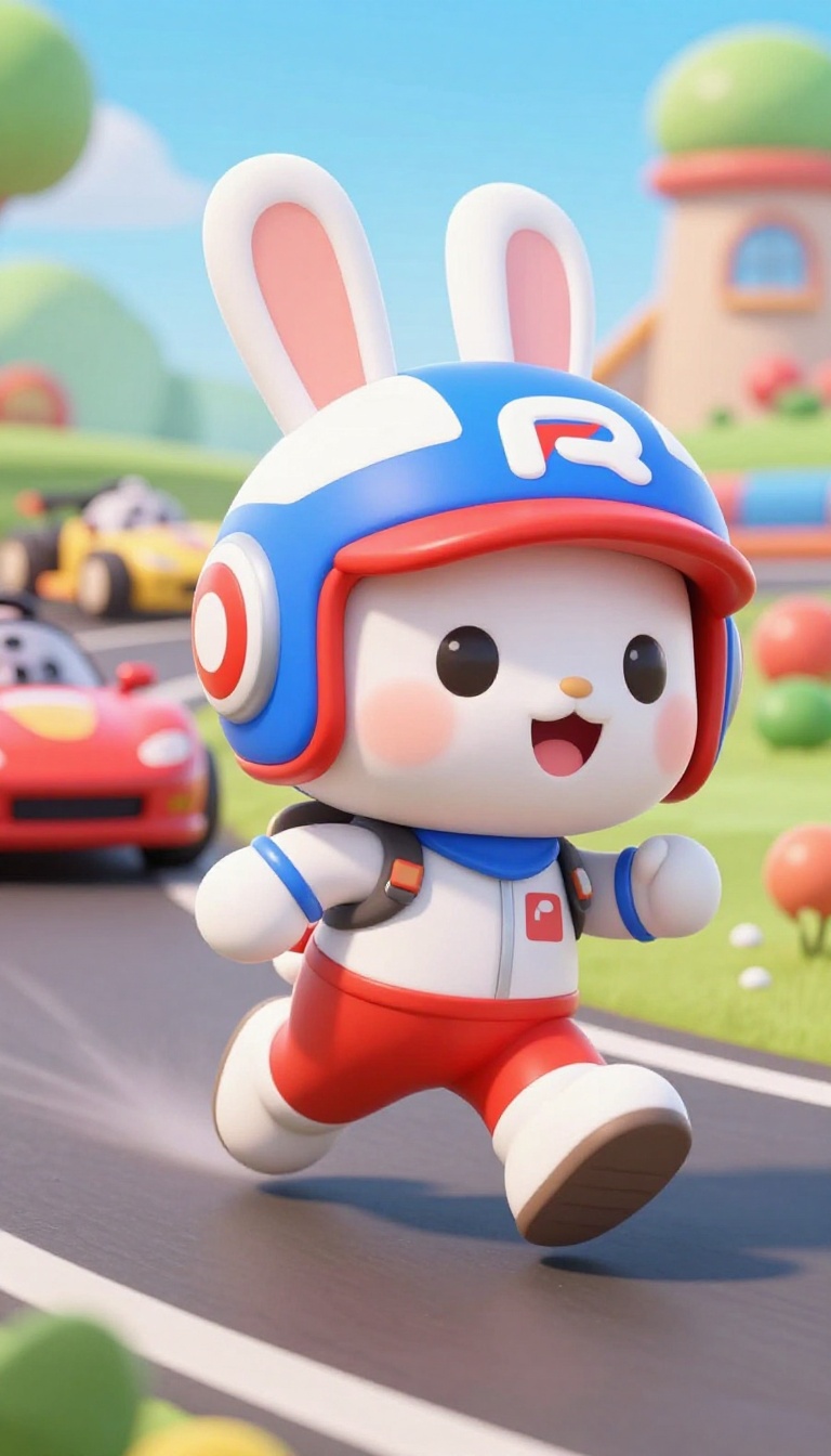 Bunny mascot key art