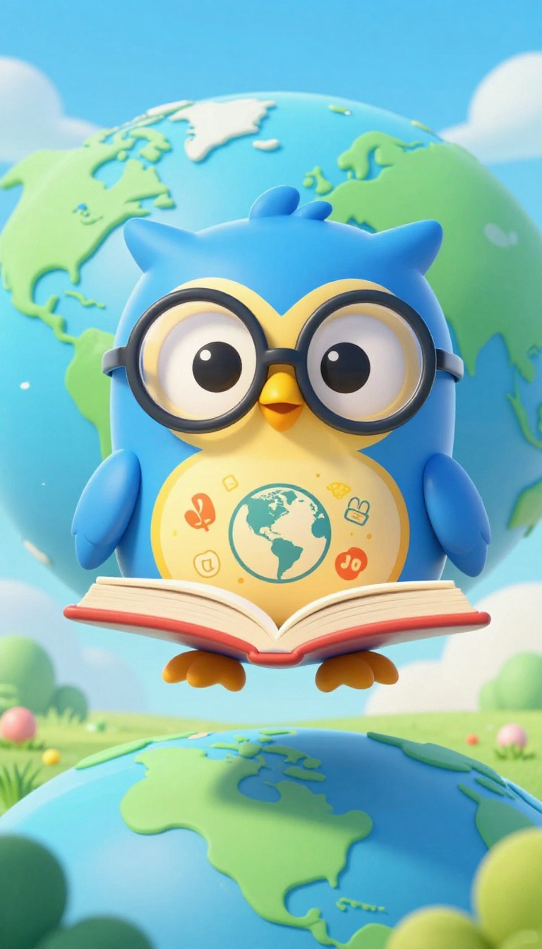 Owl mascot key art