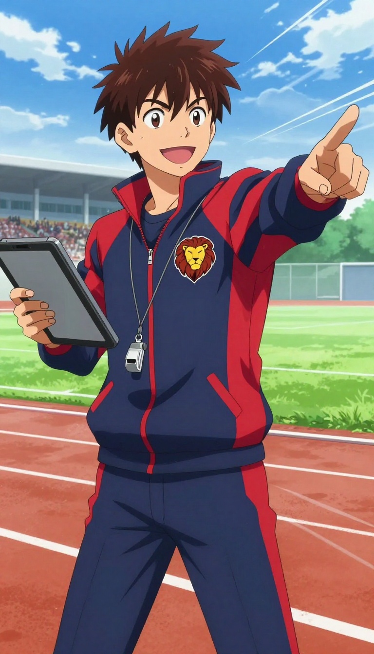 Anime sports key art