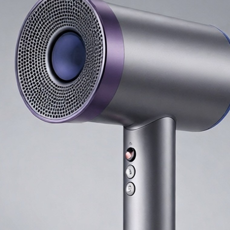 Hair-styler detail crop before upscaling