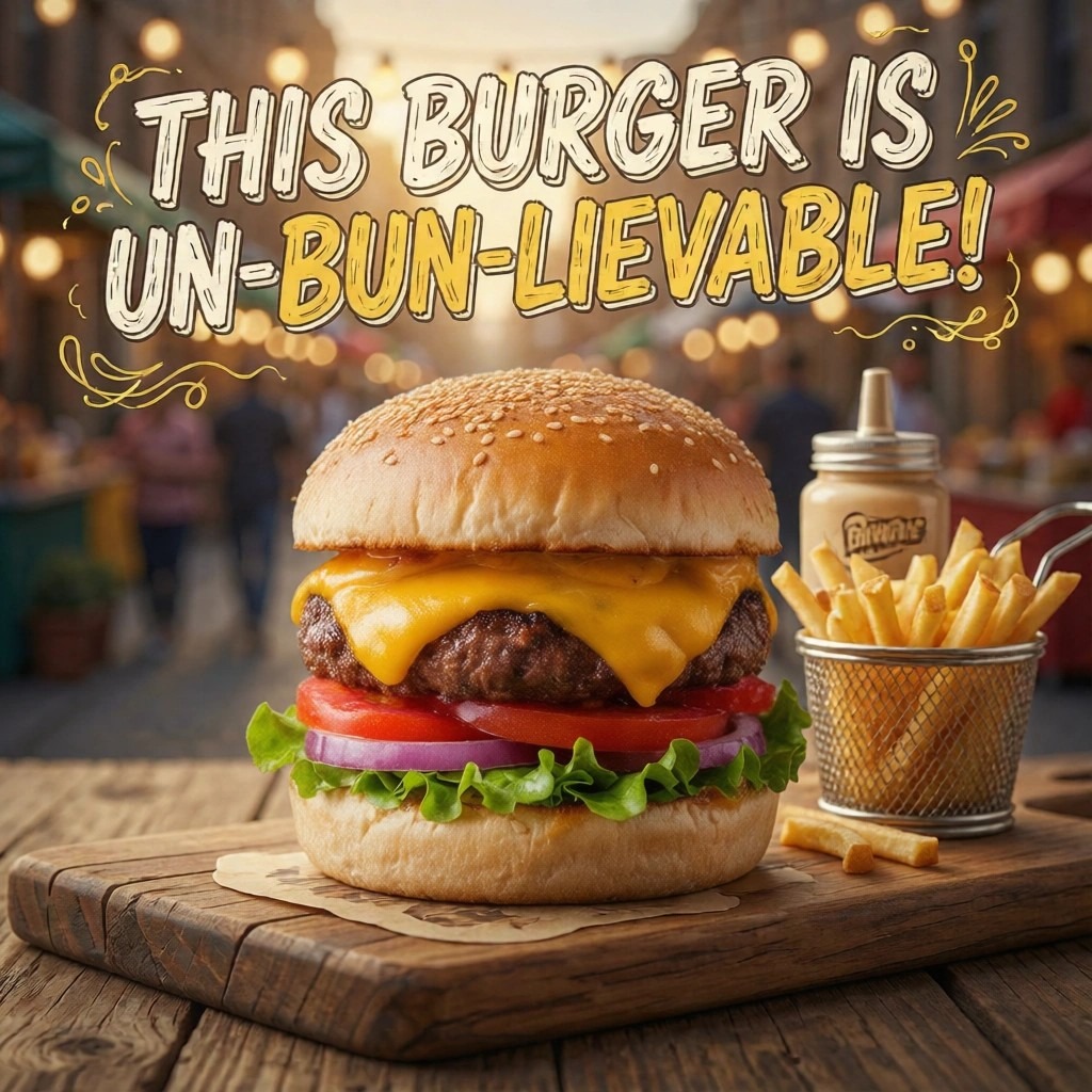 Burger UGC ad