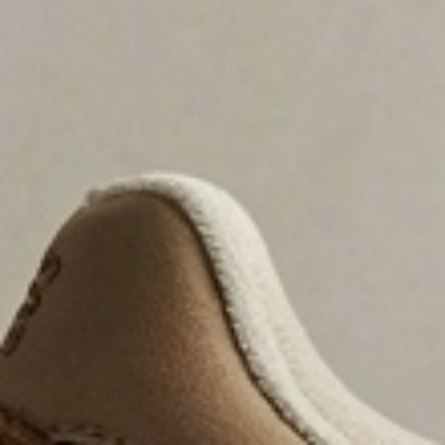 Soft zoom on a sneaker